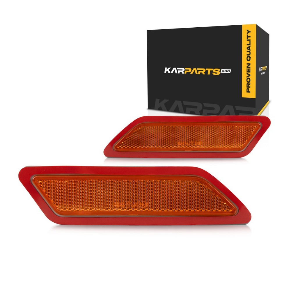 For BMW 320i Side Marker Light 2013-2015 Pair Driver Passenger Side Front DOT