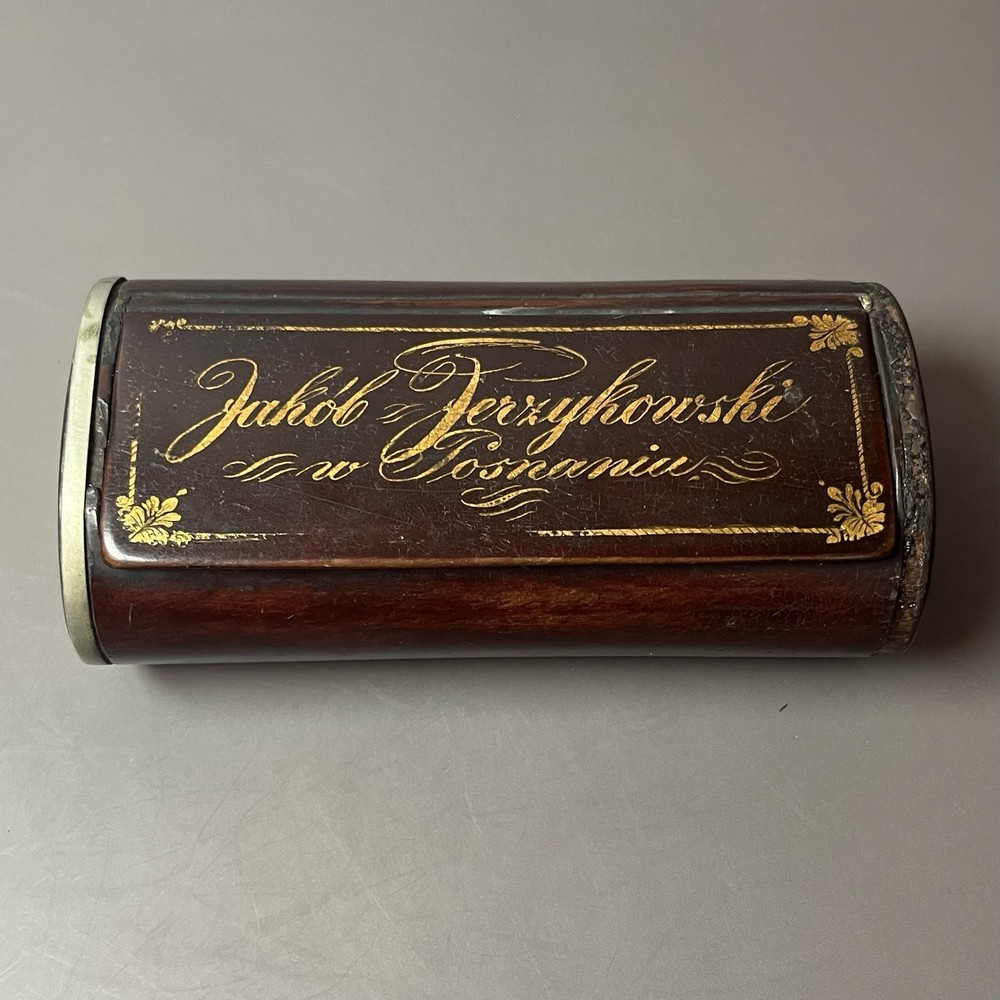Mid 19th Century Wooden Snuff Box