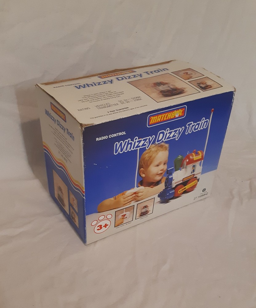 Retro Matchbox remote control Whizzy Dizzy Train complete and boxed 1992