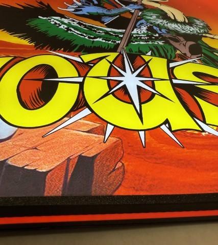 Joust Pinball Pin-Sign Extra Large
