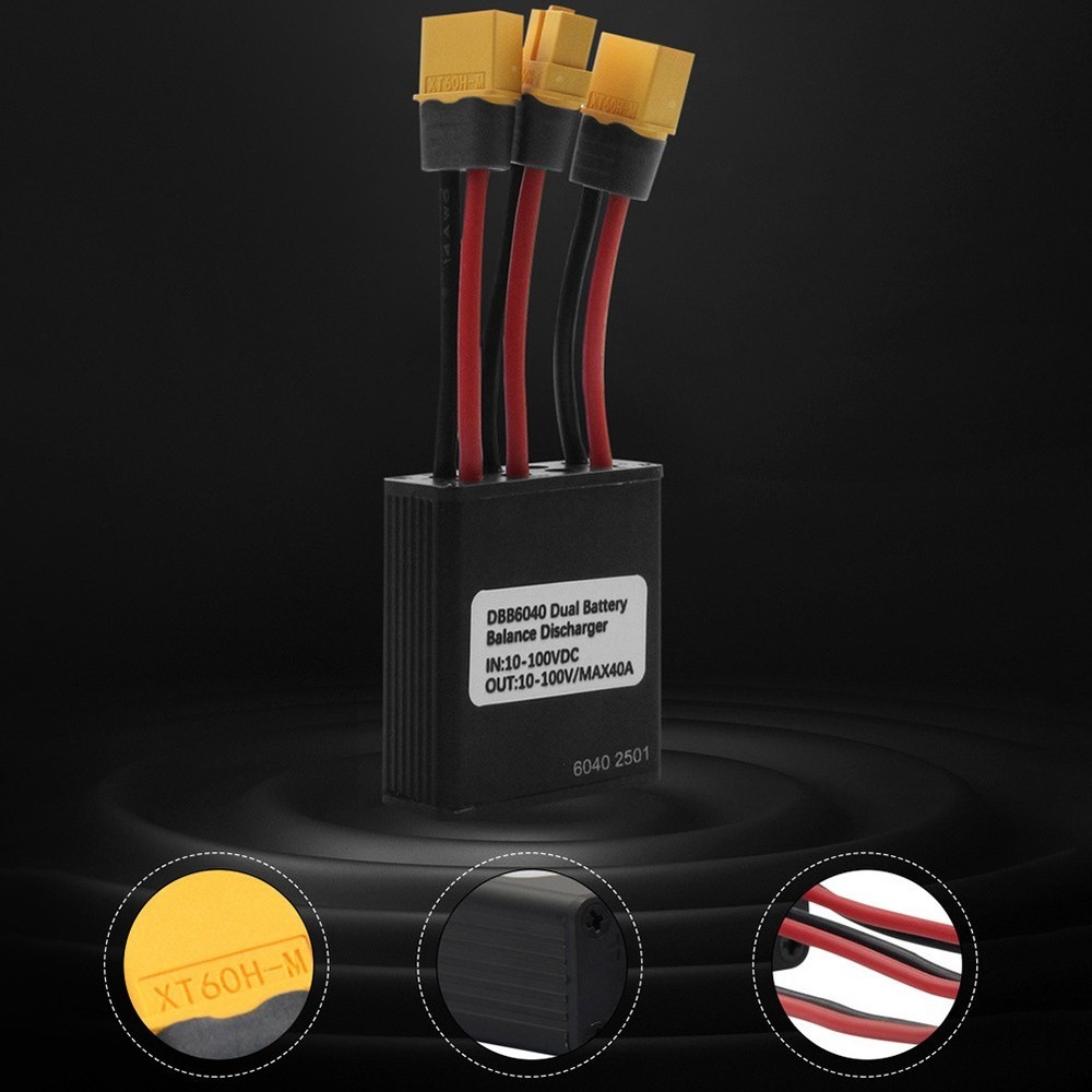 Double Battery Discharge Module 40A for Electric Bikes with Stable Performance