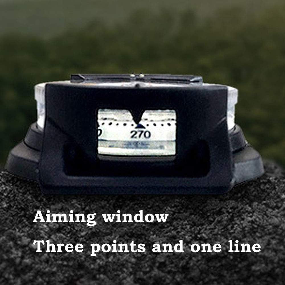 Diving Sighting Wrist Compass for Outdoor Orienteering Mountaineering Hiking
