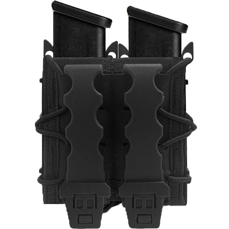 Universal Magazine Holster 9mm Mag Pouch Single Double Stack for 9mm/.40 Caliber