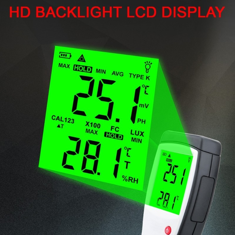 Digital Meter Brightness Tester Spectrophotometer Photometer Spectrometer