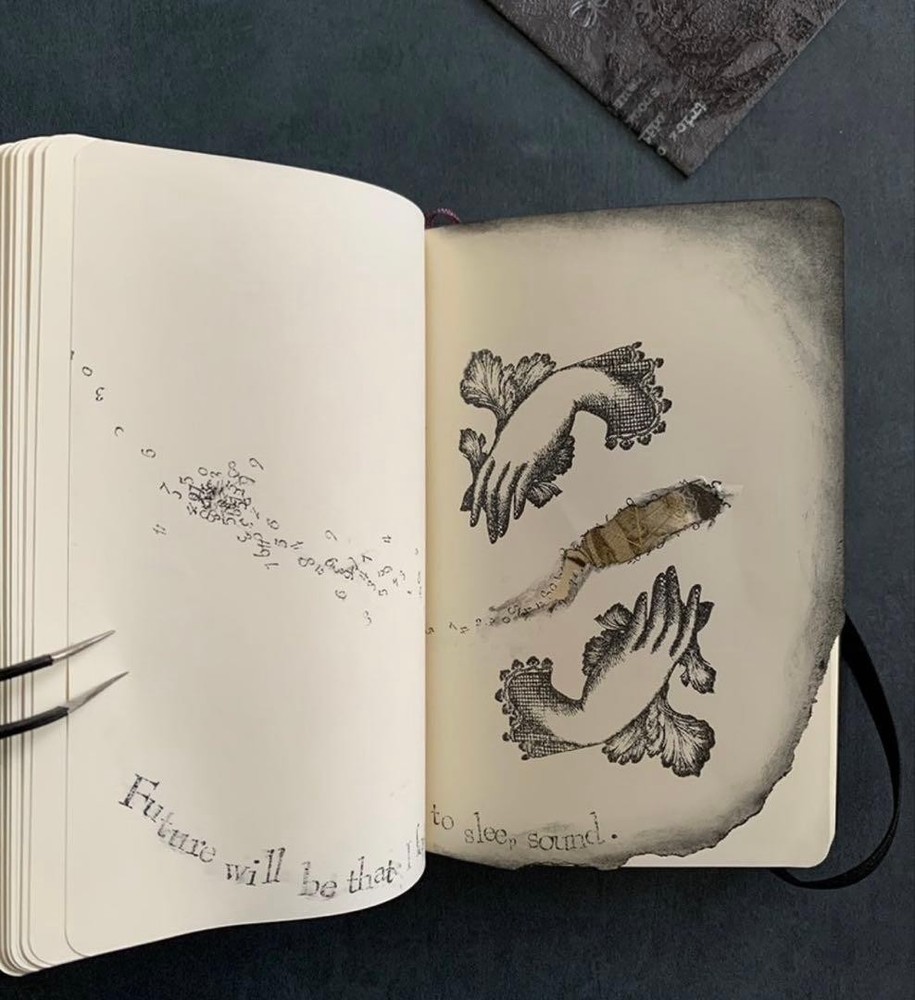 Moleskine Skull Design Note