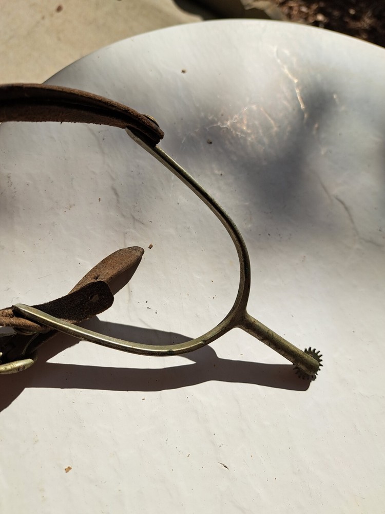 Single Vintage Spur Steel Silver