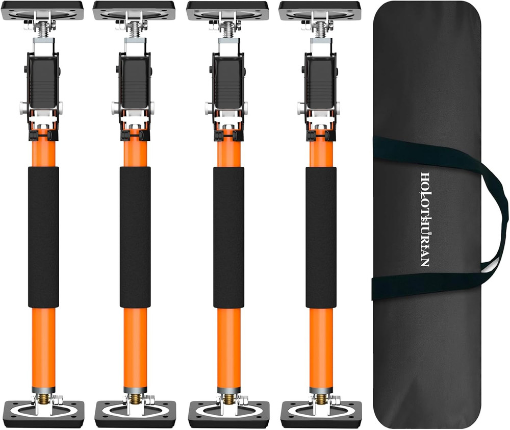 Adjustable Cabinet Jack Support Poles, 15.8-23.6", 400 LB Capacity, 4-Pack