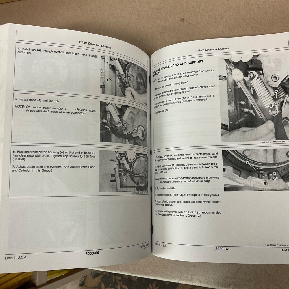 John Deere 450E 455E TECHNICAL O&TEST SERVICE MANUAL CRAWLER DOZER LOADER TM1330