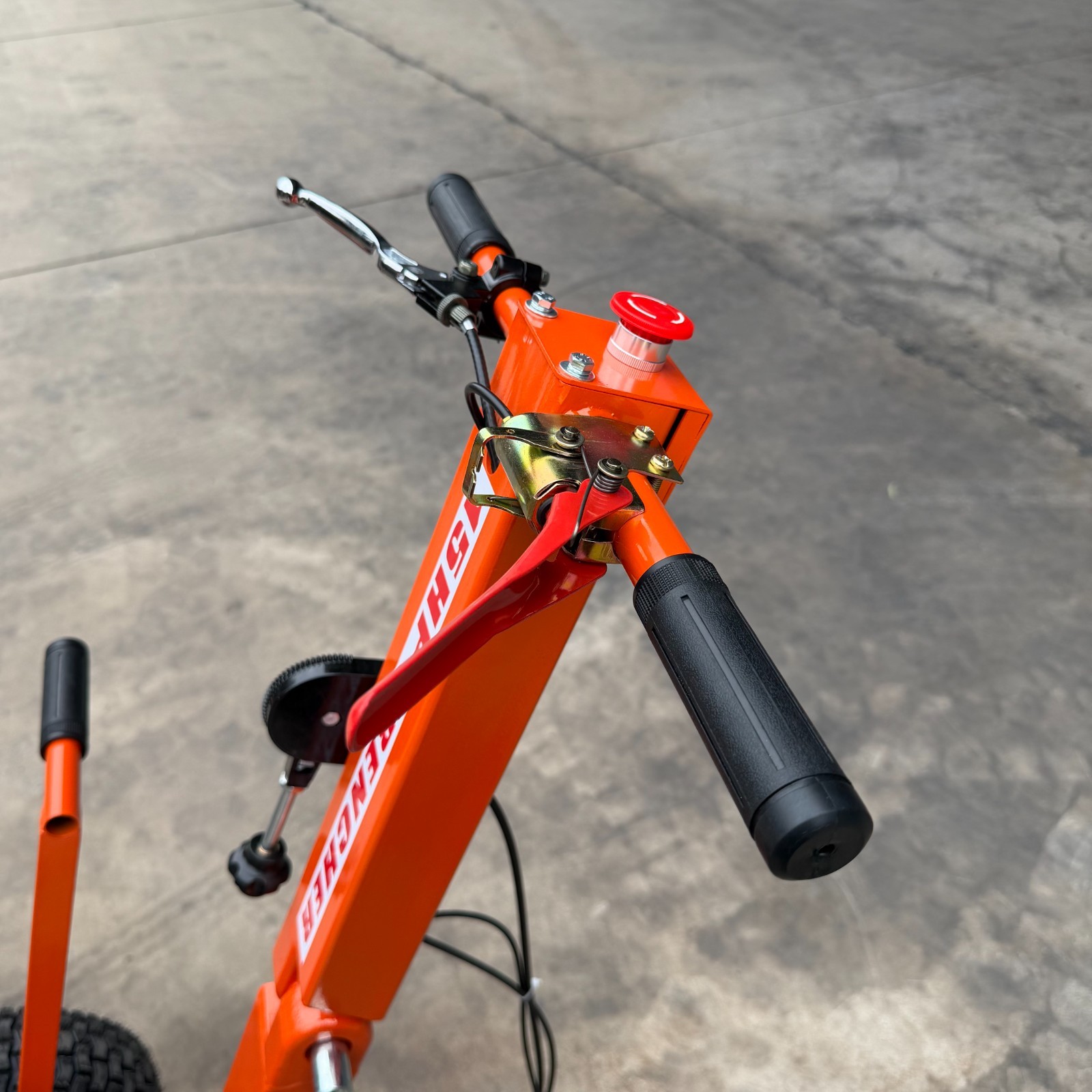 420cc 15HP E-Start Gas Powered Trencher, 24'' Trench Depth/4'' Trench Width