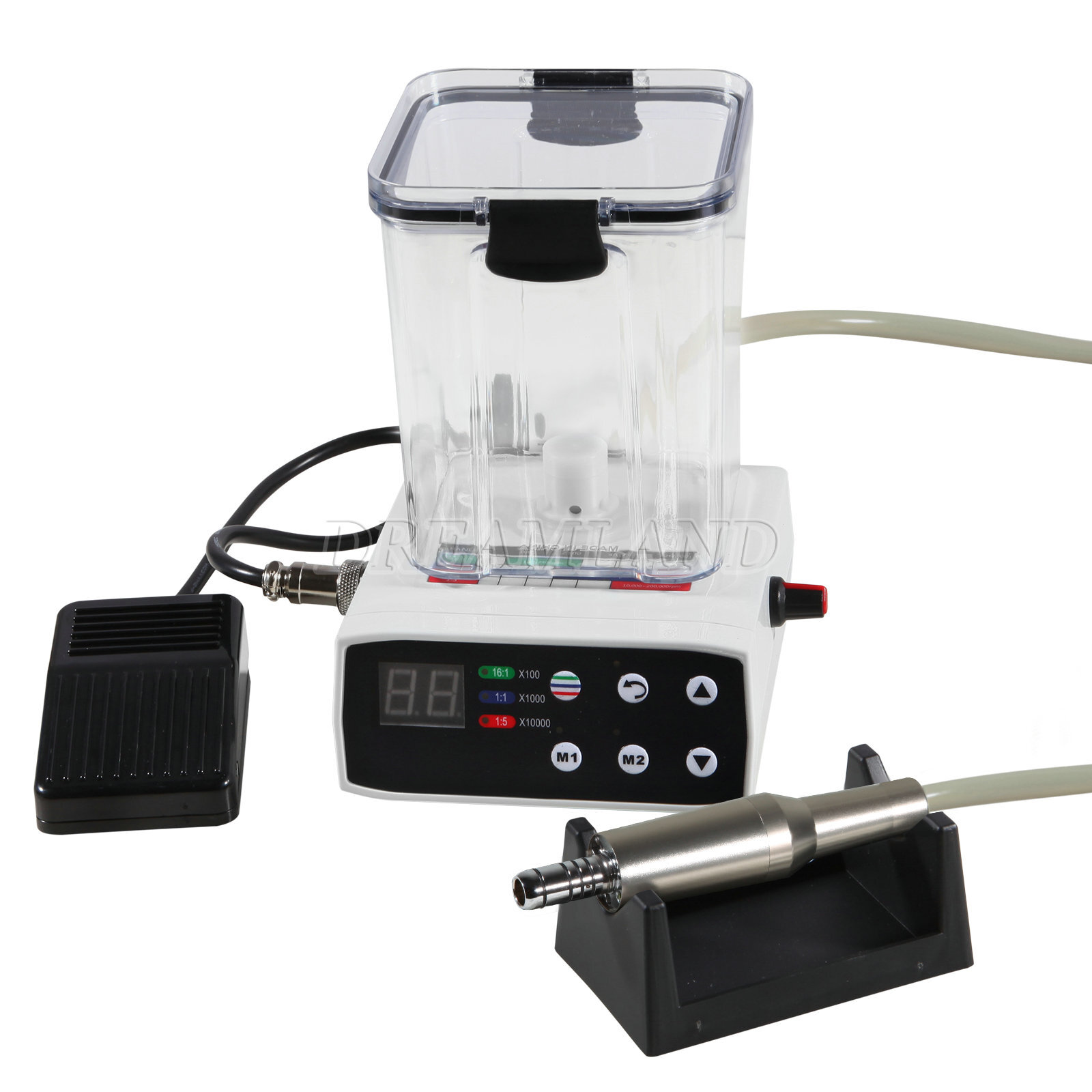 Dental Electric LED brushless Micro Motor With Water Tank 1:5 Carried Around