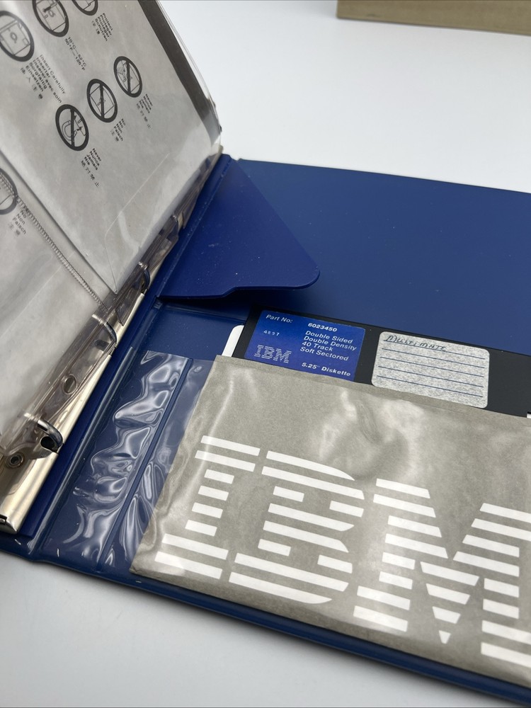 1982 MultiMate Pro Word Processor for IBM PC Manual +5 floppy disks, Good Cond!