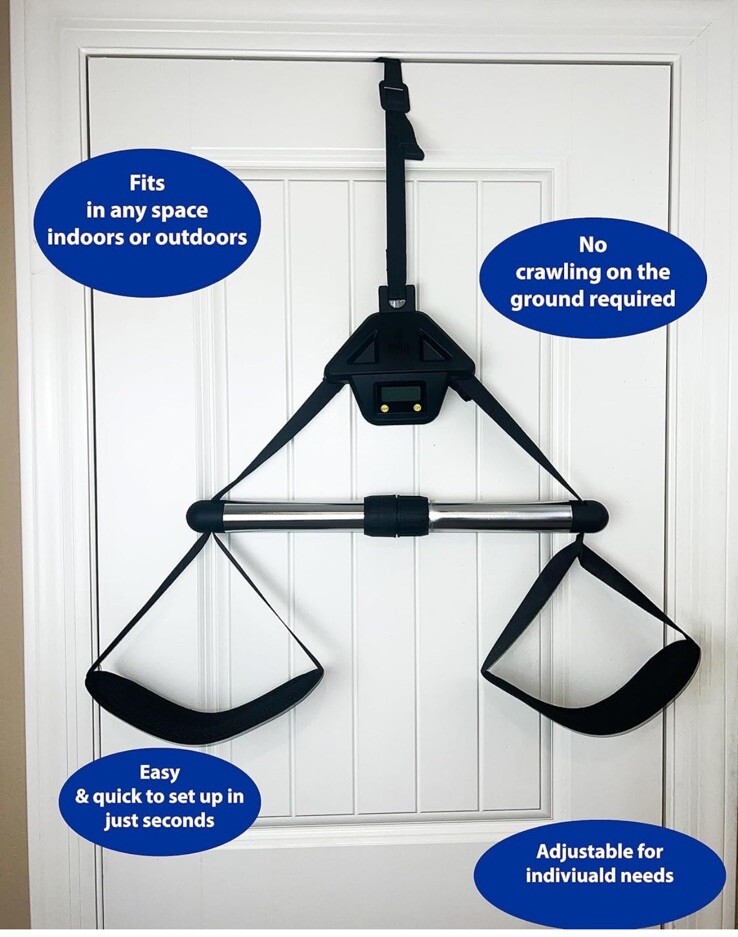 4 Minute Back Relief: Portable & Safe Inversion Table, Spinal & Lower Back.