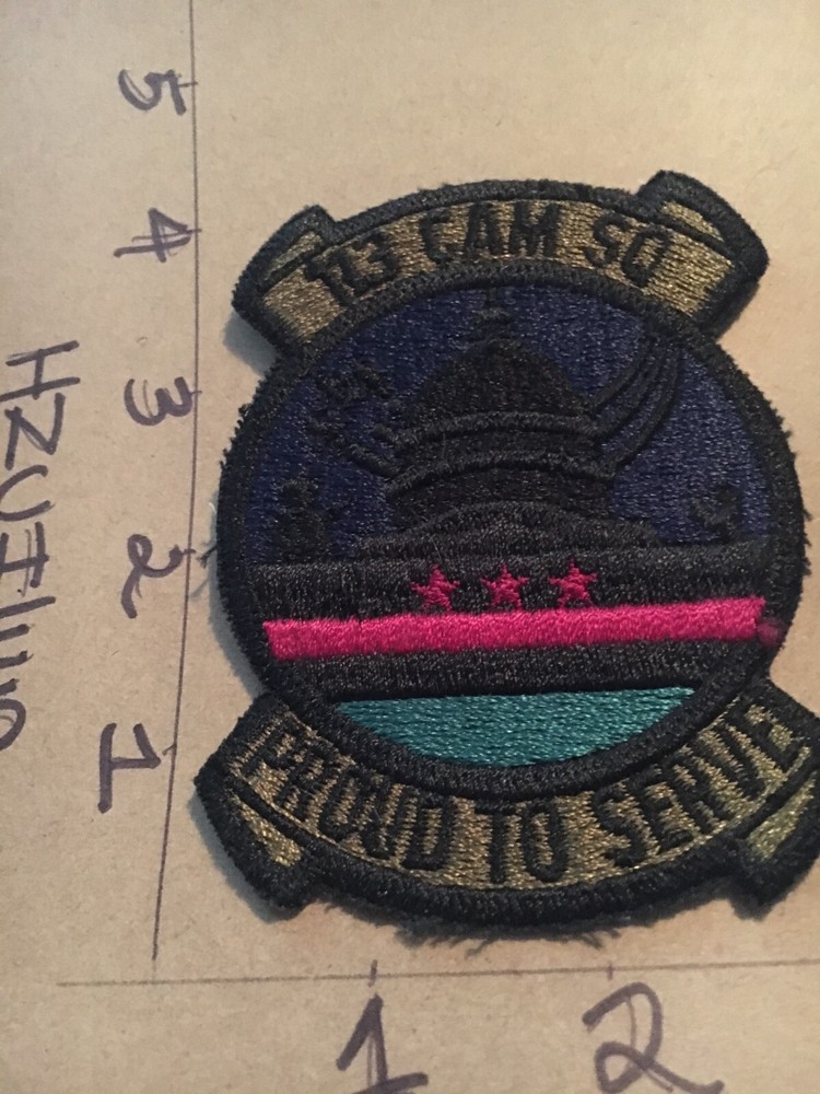 USAF 113th CAM Squadron subdued patch 5/22/25