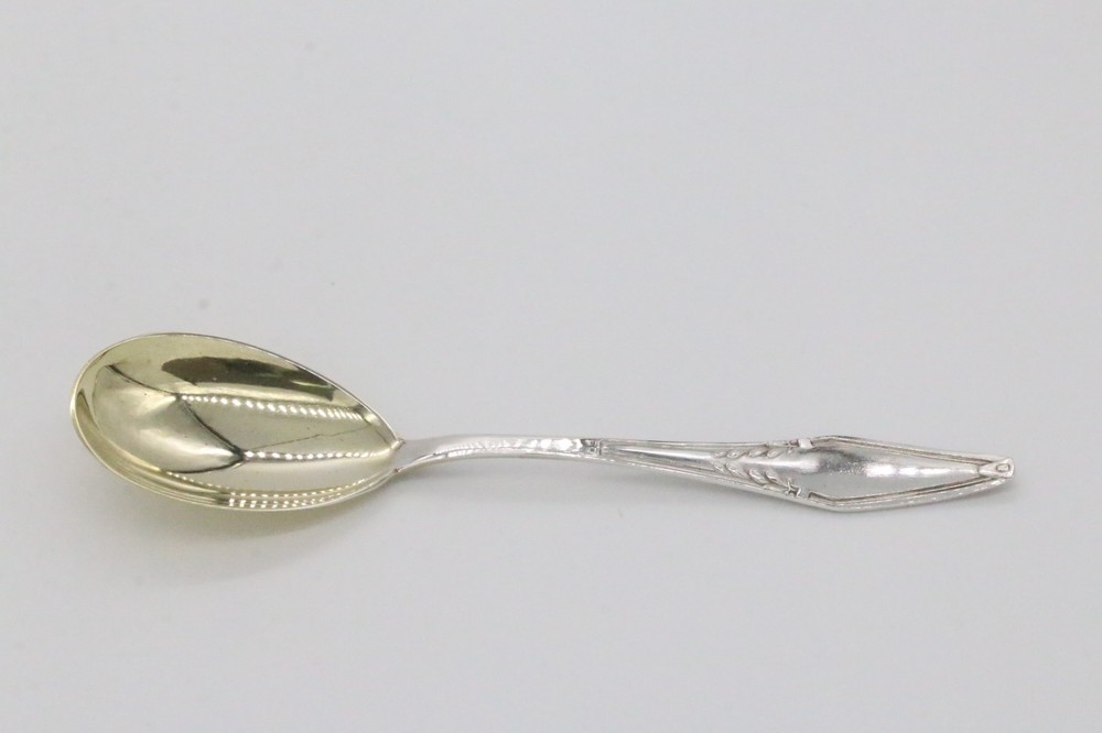 Herm. Jurgens 800 Silver Ice Cream Set