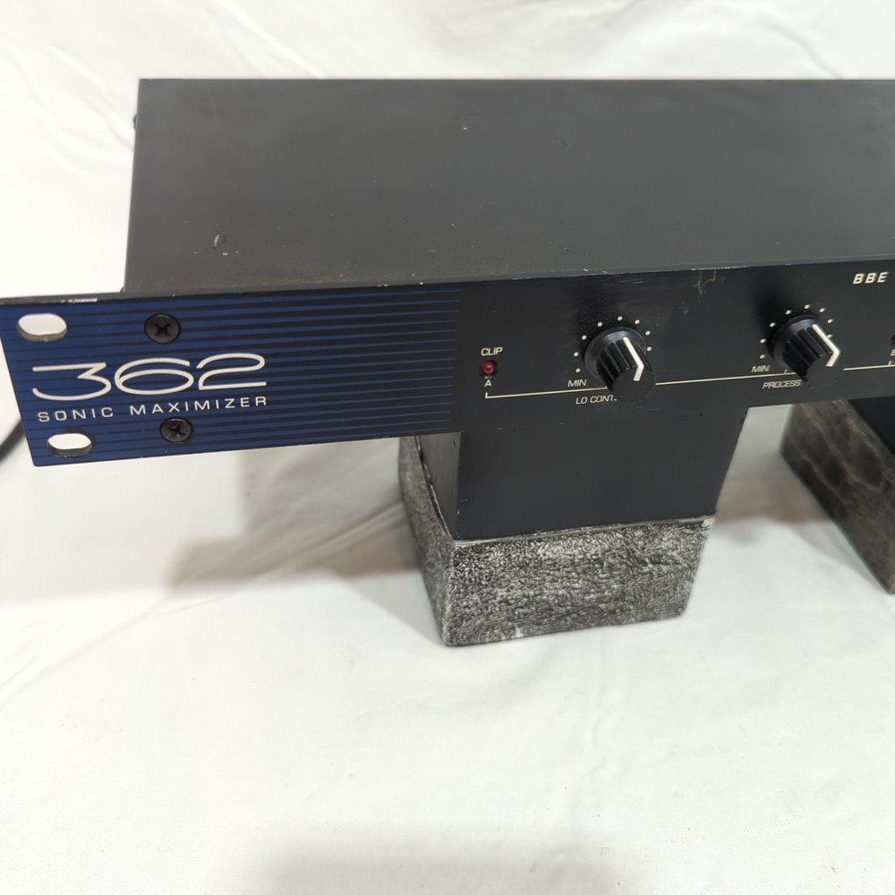 BBE 362 Sonic Maximizer 2-Channel Rack Mount Signal Processor Enhancer ■ TESTED