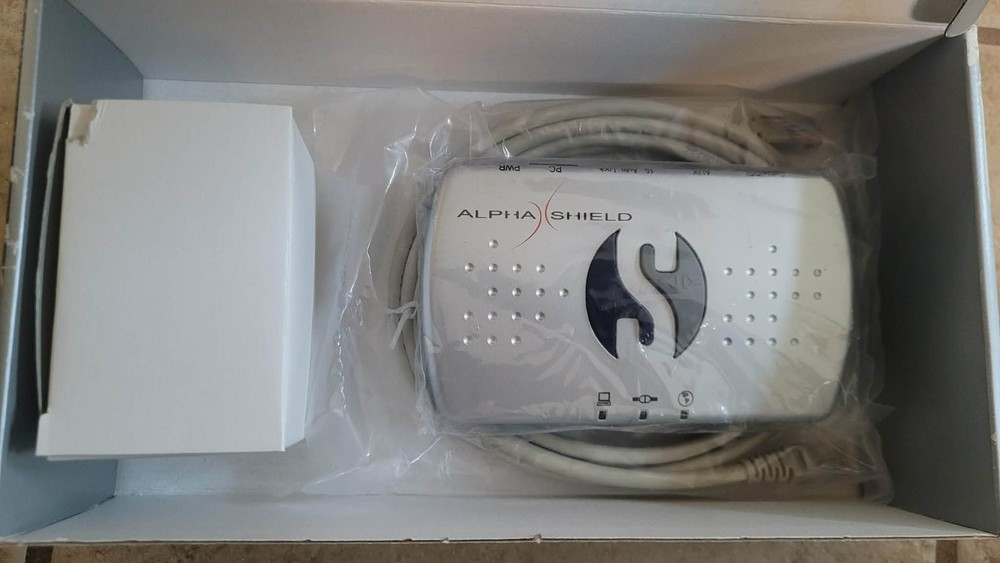 AlphaShield Personal Network Auto Disconnect Firewall Security NEW/Opened Box