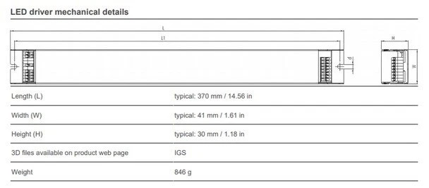 eldoLED SOLOdrive 1061/M Ballast