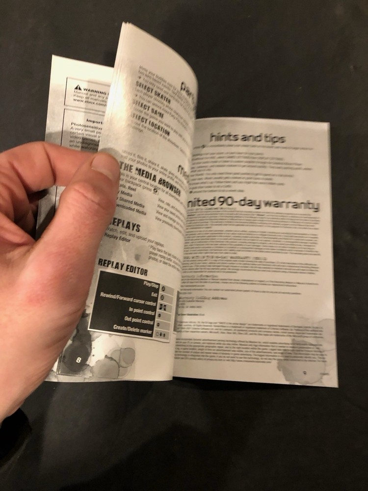 skate 1 xbox 360 Manual Only