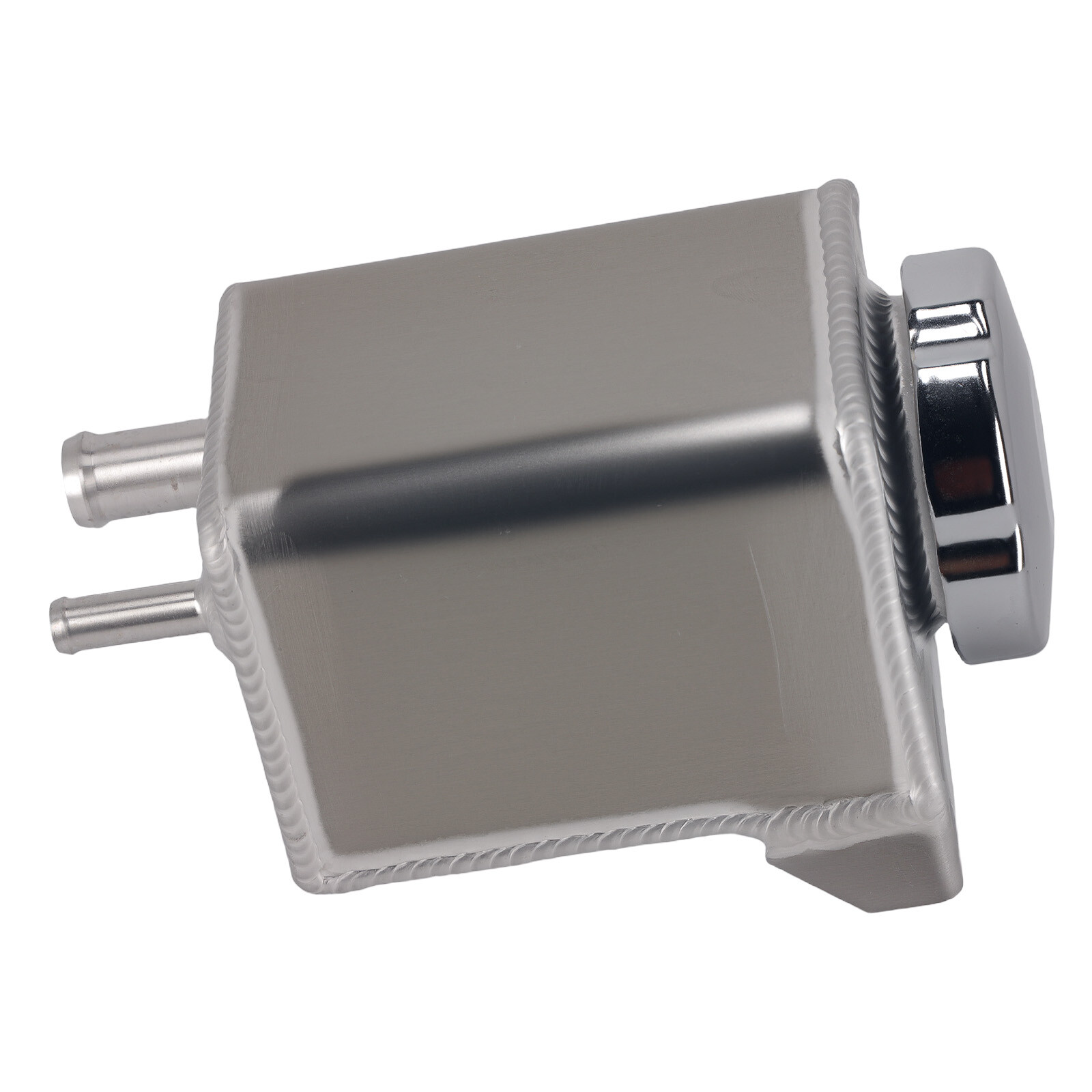Aluminum Power Steering Reservoir Fluid Tank for Ford Mustang 1999-2004 Silver