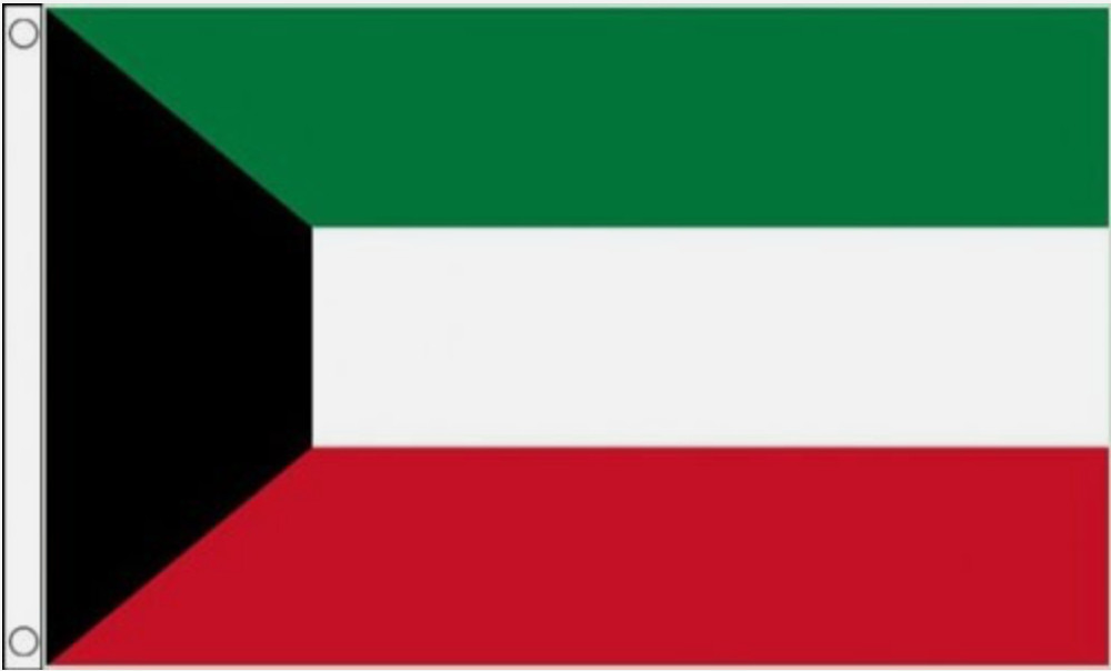 3' x 2' KUWAIT FLAG Kuwaiti Flags Middle East