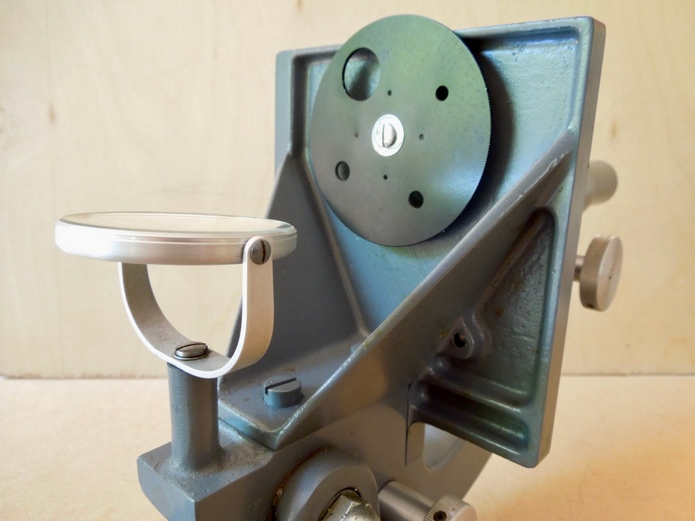BAUSCH & LOMB STA MICROSCOPE w/ 43x AND 10x OBJECTIVES