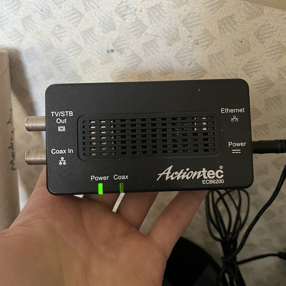 Actiontec ECB6200 MoCA 2.0 Network Adapter - No Power Supply