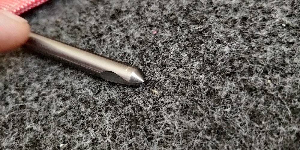 SGS 1/4" 90 DEGREE SINGLE FLUTE SOLID CARBIDE COUNTERSINK 74207