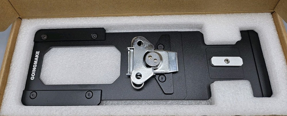 GOINGMAKE 0326 Clamp Jig Black Easy 90 Degree Alignment Positioning Tool