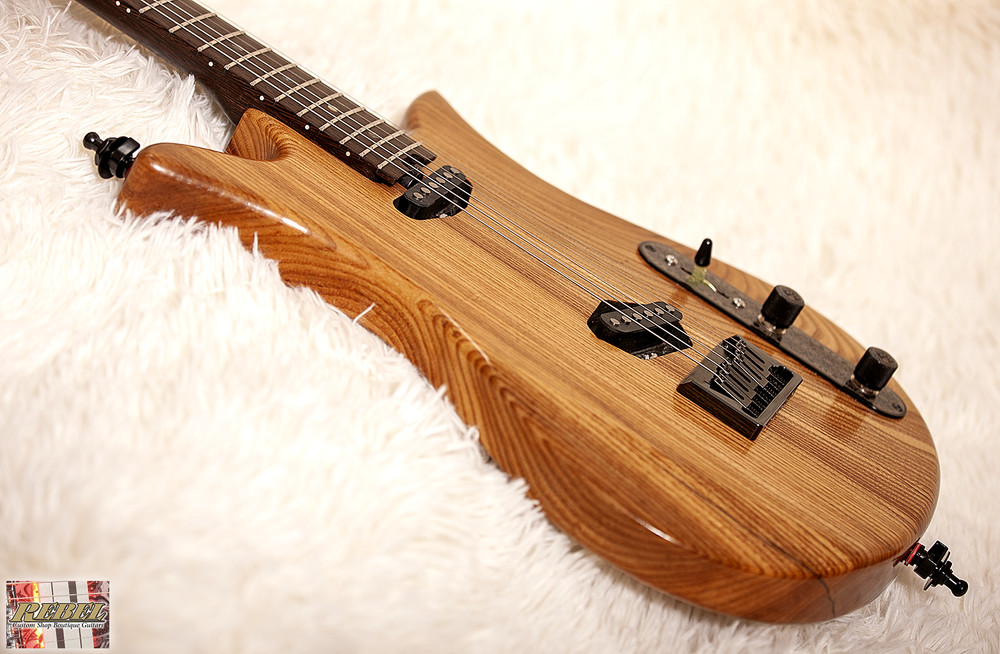 One-Piece Custom Double Cutaway Tele Stye with Custom Switching!
