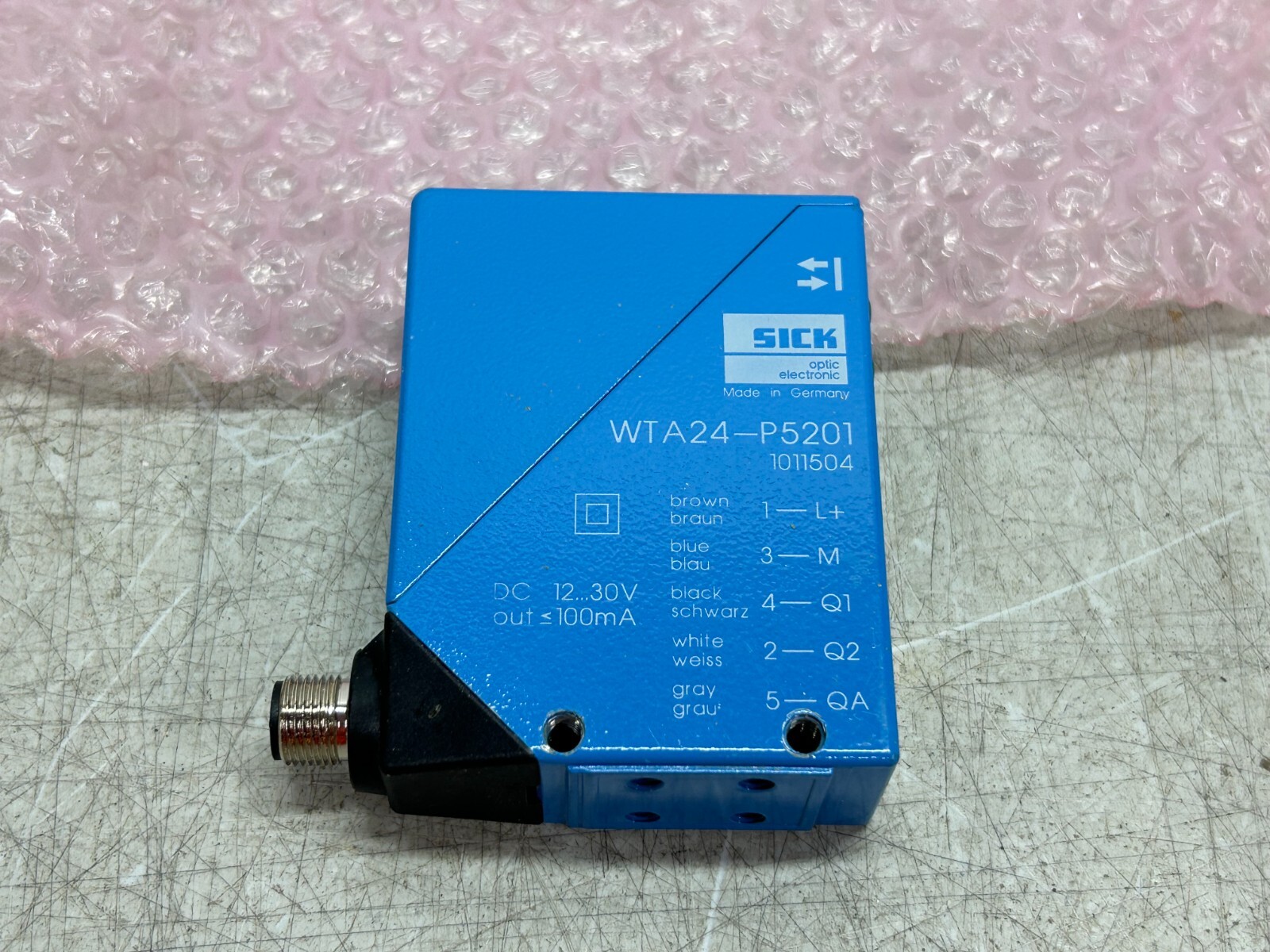 SICK WTA24-P5201 Photoeletric Proximity Switch 12-30Vdc 250-350mm 1011504 NEW