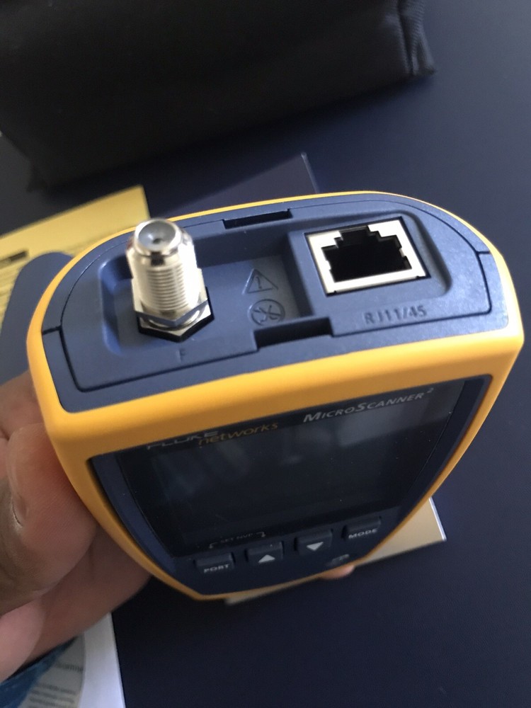 Fluke Networks Microscanner2 Cable Verifier