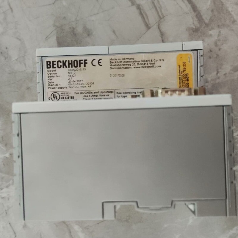 German Beckhoff CX9020-0115 controller module has good second-hand functionality