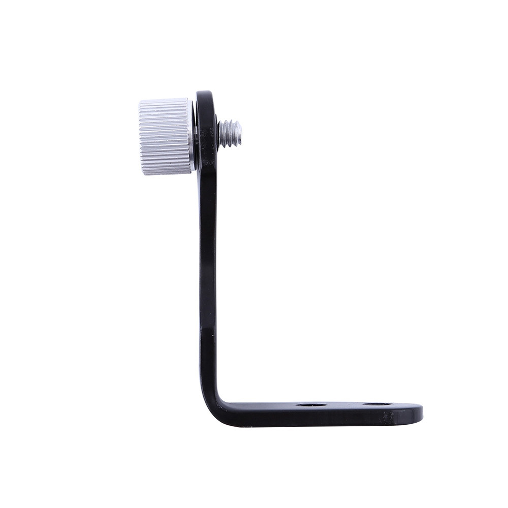 L Shape Metal Binocular Adapter Mount Tripods Bracket Adapter For