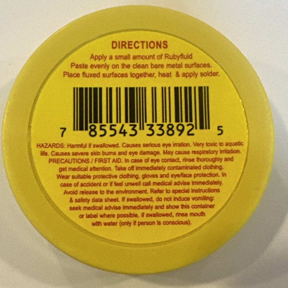 Rubyfluid Soldering Flux Paste 48.2gm