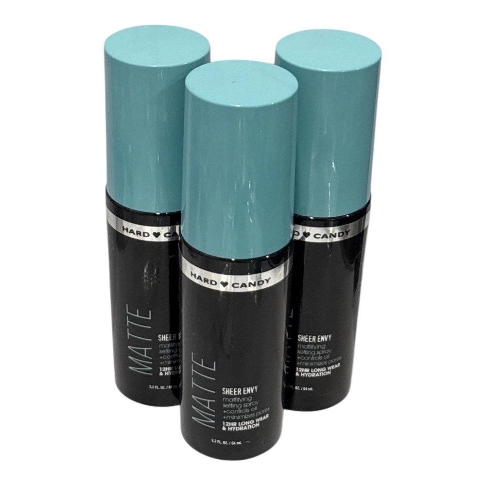 3 Hard Candy Matte Sheer Envy Mattifying Setting Spray 2.2 oz