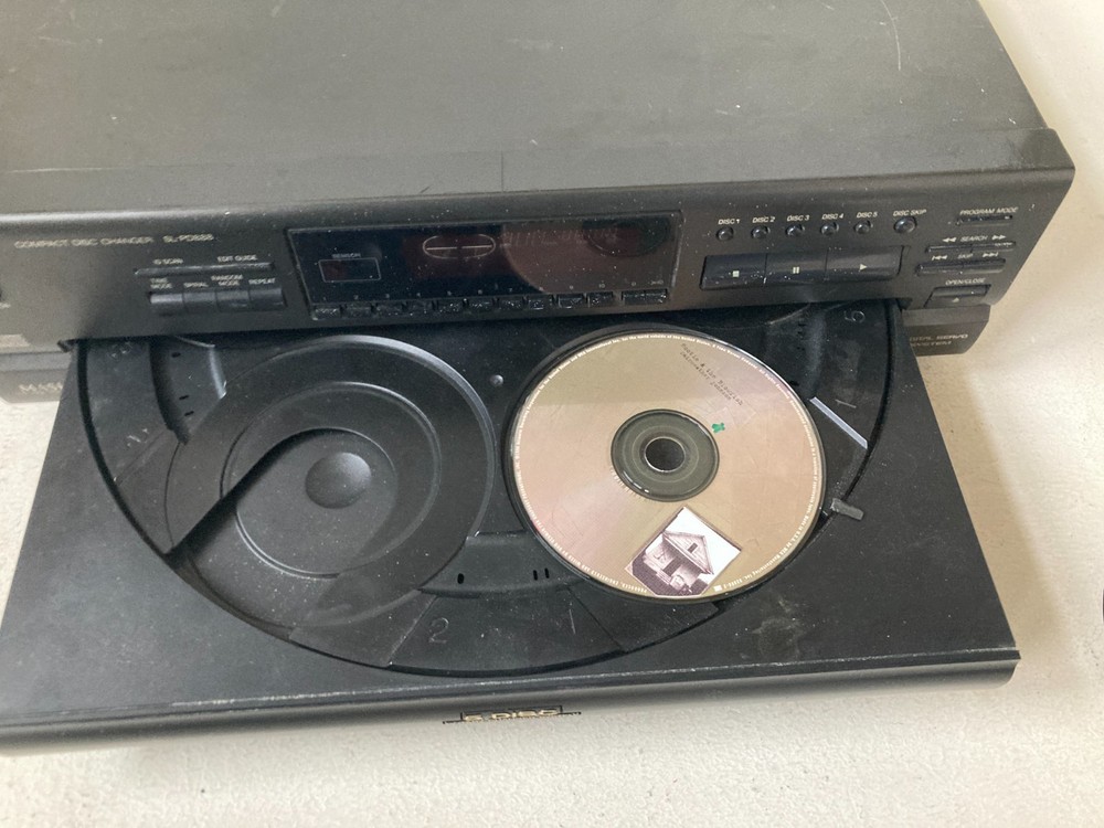 Technics SL-PD888 MASH 5 Disc Rotary Changer System Compact Disc Changer Tested