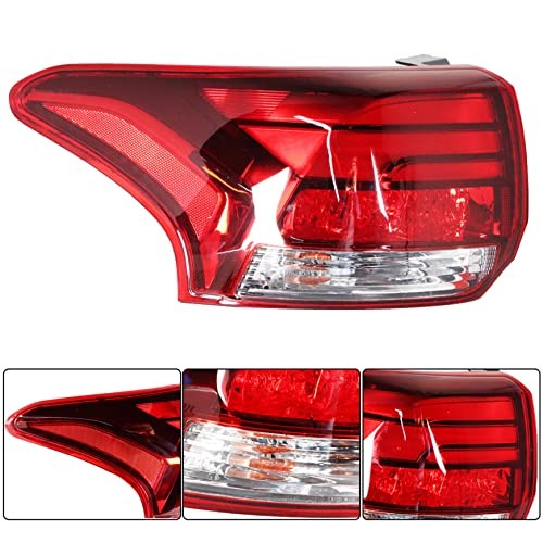 Driver Side Outer Tail Light Assembly Replacement for Outlander 2016 Left Side