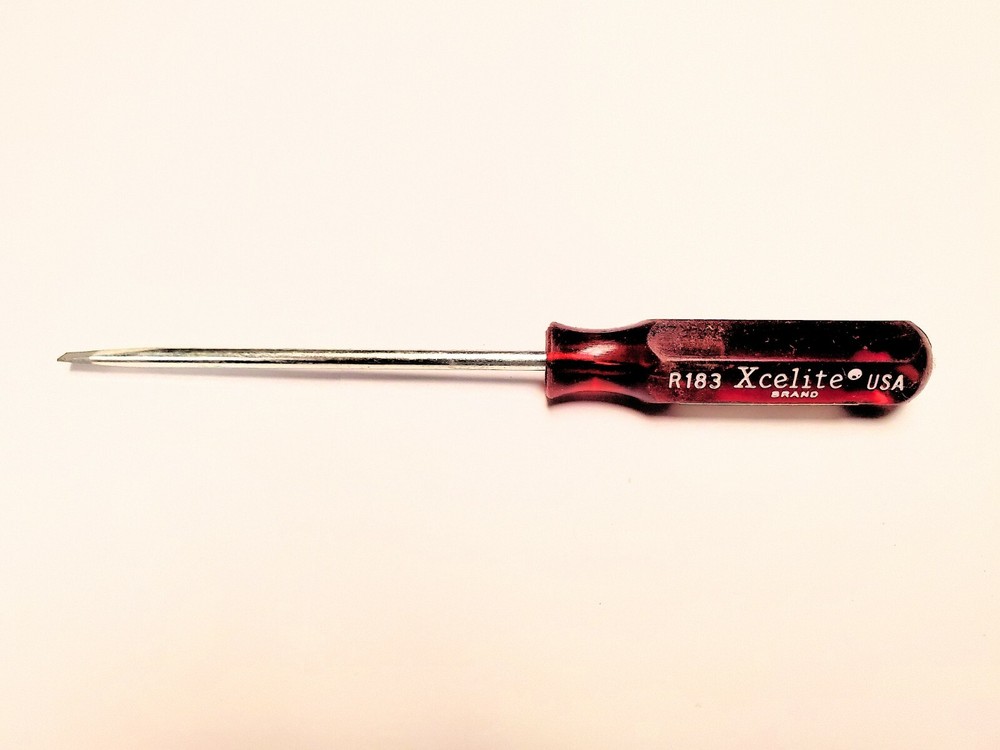 Xcelite R-183 5” Flat Blade Screwdriver 3F1-583 1 pc