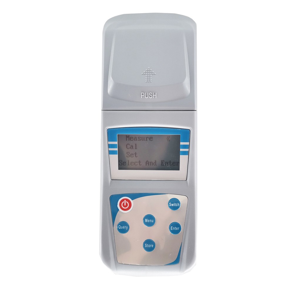 Digital Turbidity Meter with Turbidity Solution 7 Sample Vials 0-1000NTU