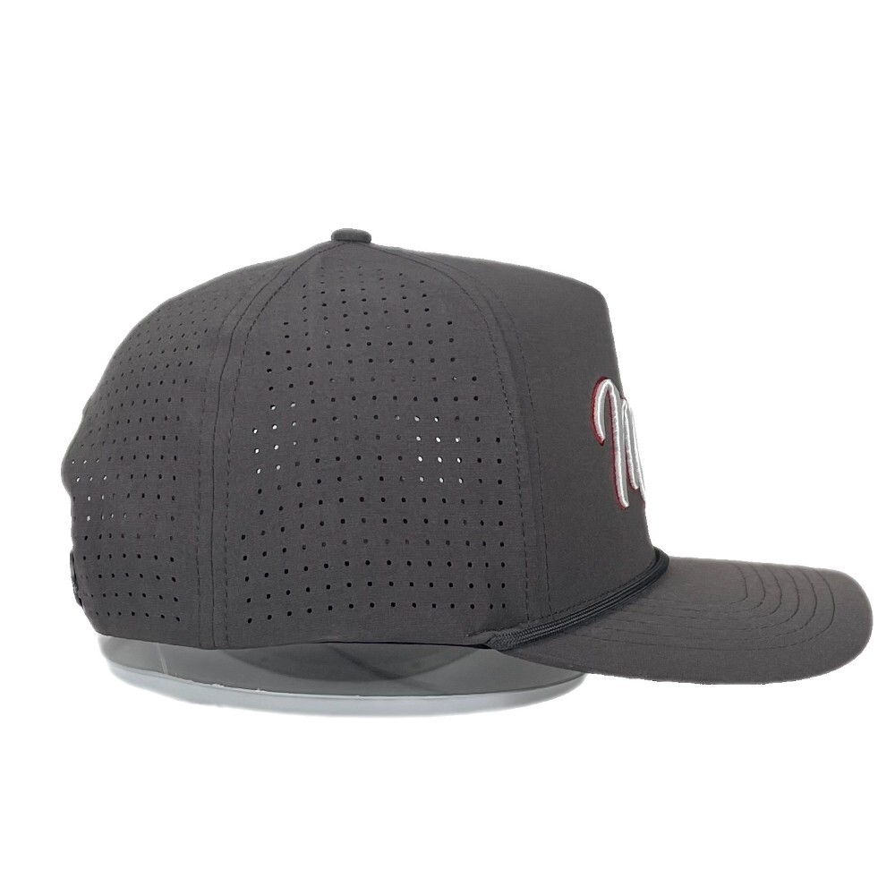 "Muni" - Funny Golf Hat - Charcoal - Adjustable