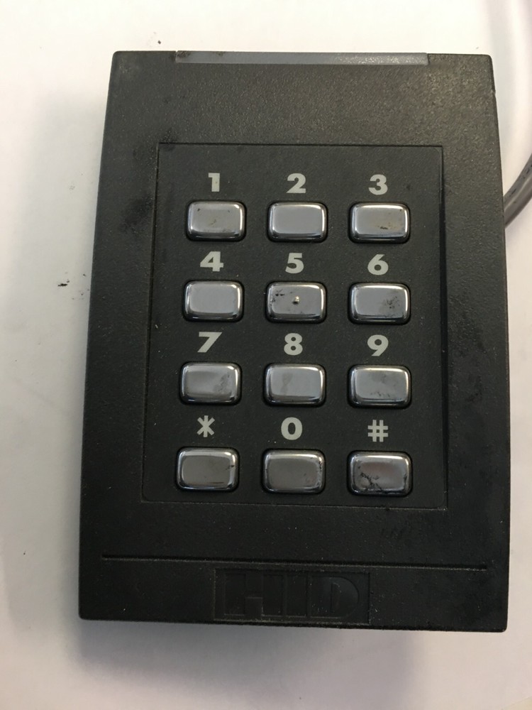 HID 6130AGN000000 keypad used