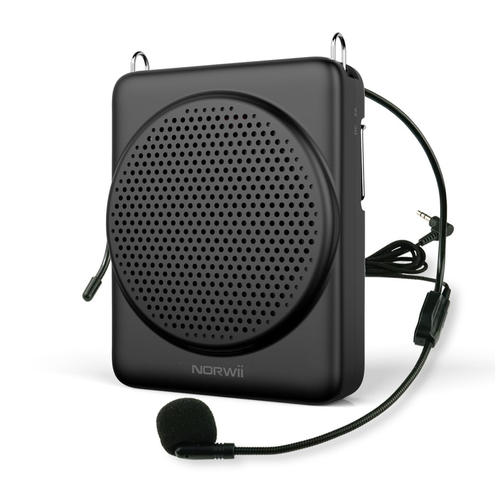 Mini Voice Amplifier Microphone Headset, 3 Hours Quick Charging and up to 30 ...