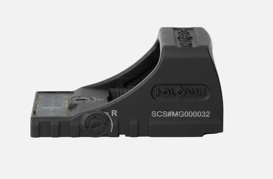 Holosun SCS MOS Green Multi-Reticle 2MOA&32MOA Circle Dot Reflex Sight SCS-M-GR