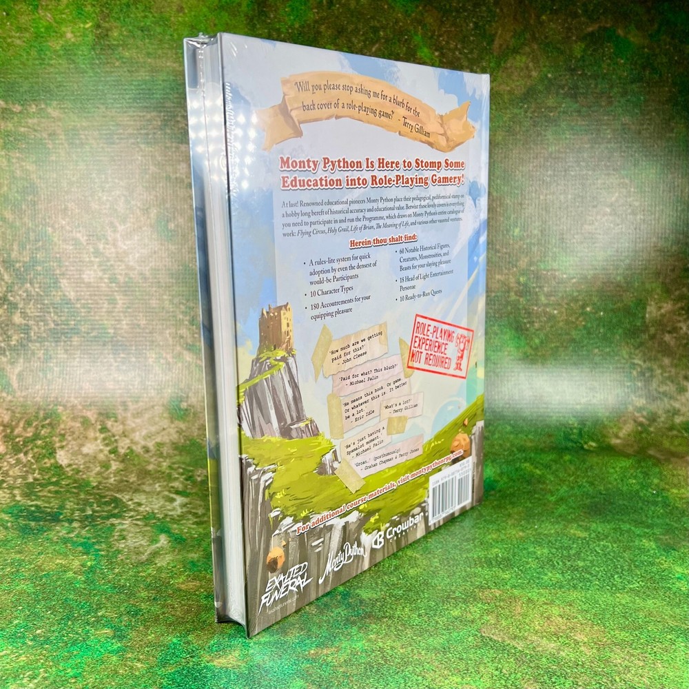 Monty Python's Cocurricular Mediaeval Reenactment Programme RPG Rulebook