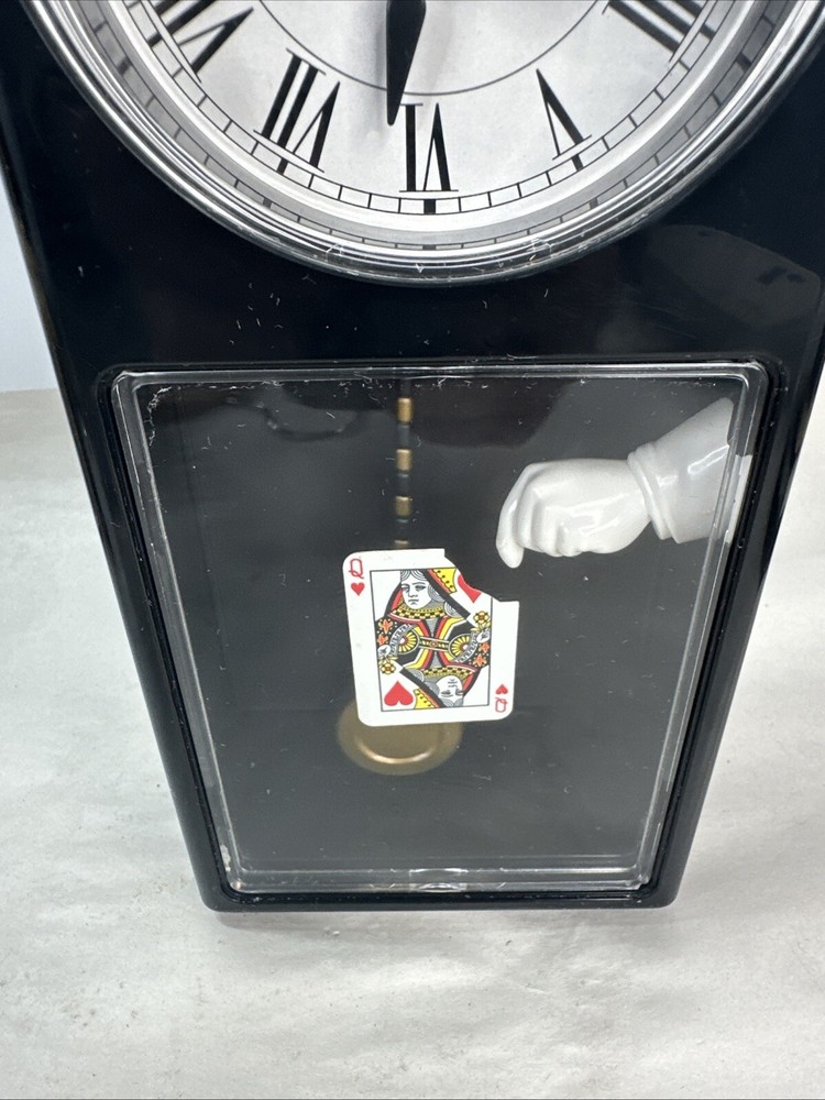 Vintage Lubor's Phantom Pendulum Floating Card Magic Clock