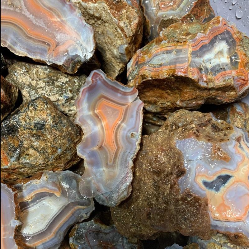 1970s Malawi Classic Agate (Price per pound)