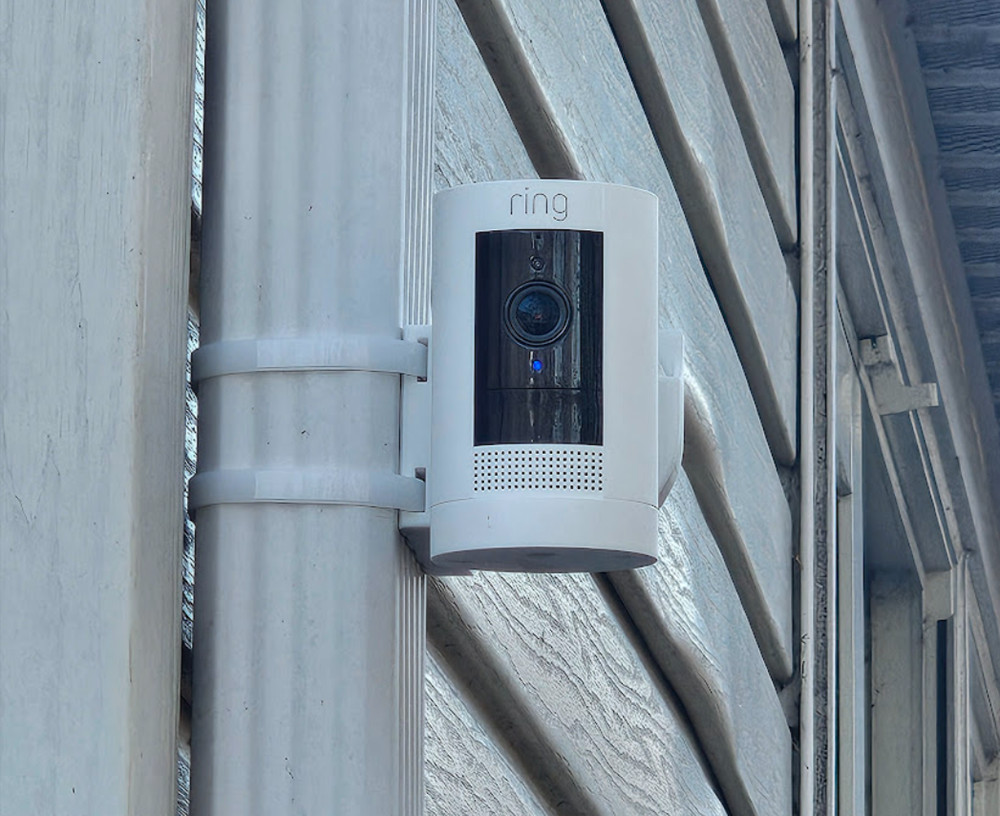 Easy Mount for Ring Stick up Cam 45 degree gutter mount