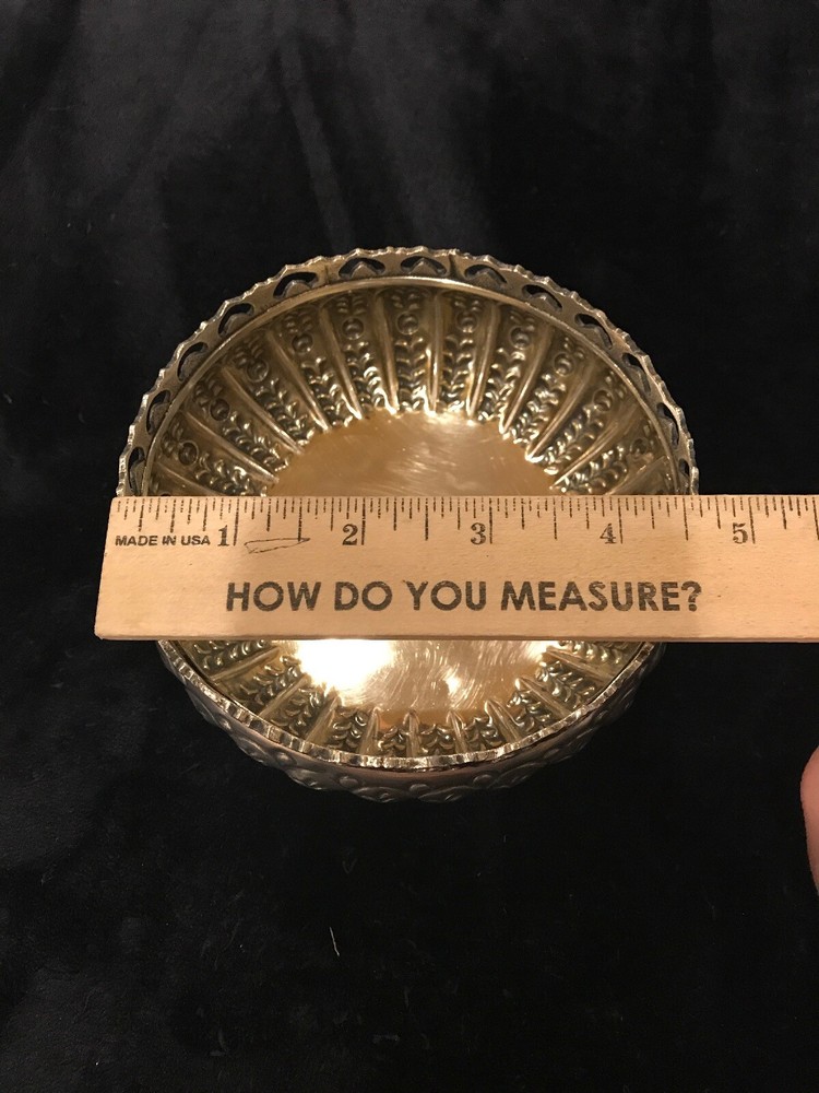 800 Silver Footed Dish
