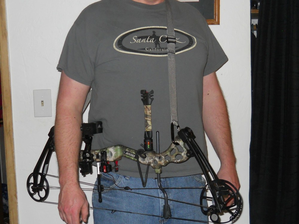 NEW Gray Adjustable Compound Bow Strap-The Bow Strap