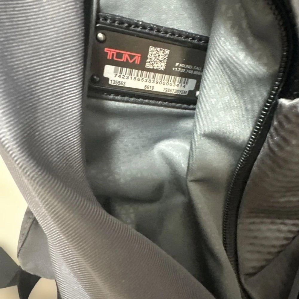 TUMI Gray Backpack #135653